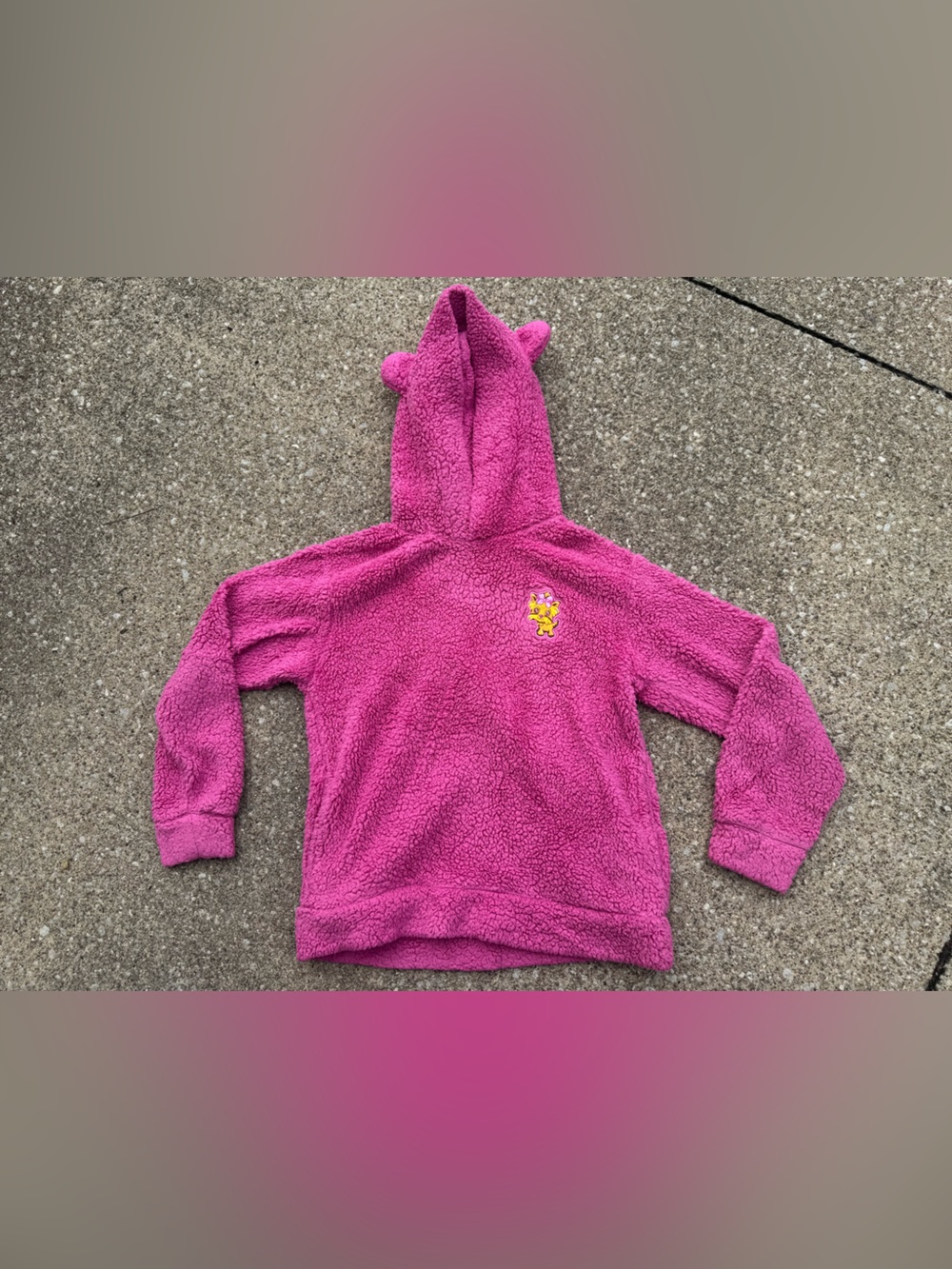 JoJo Siwa: pink hoodie - M